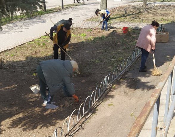 Чистоту в родном городе наводим сами.