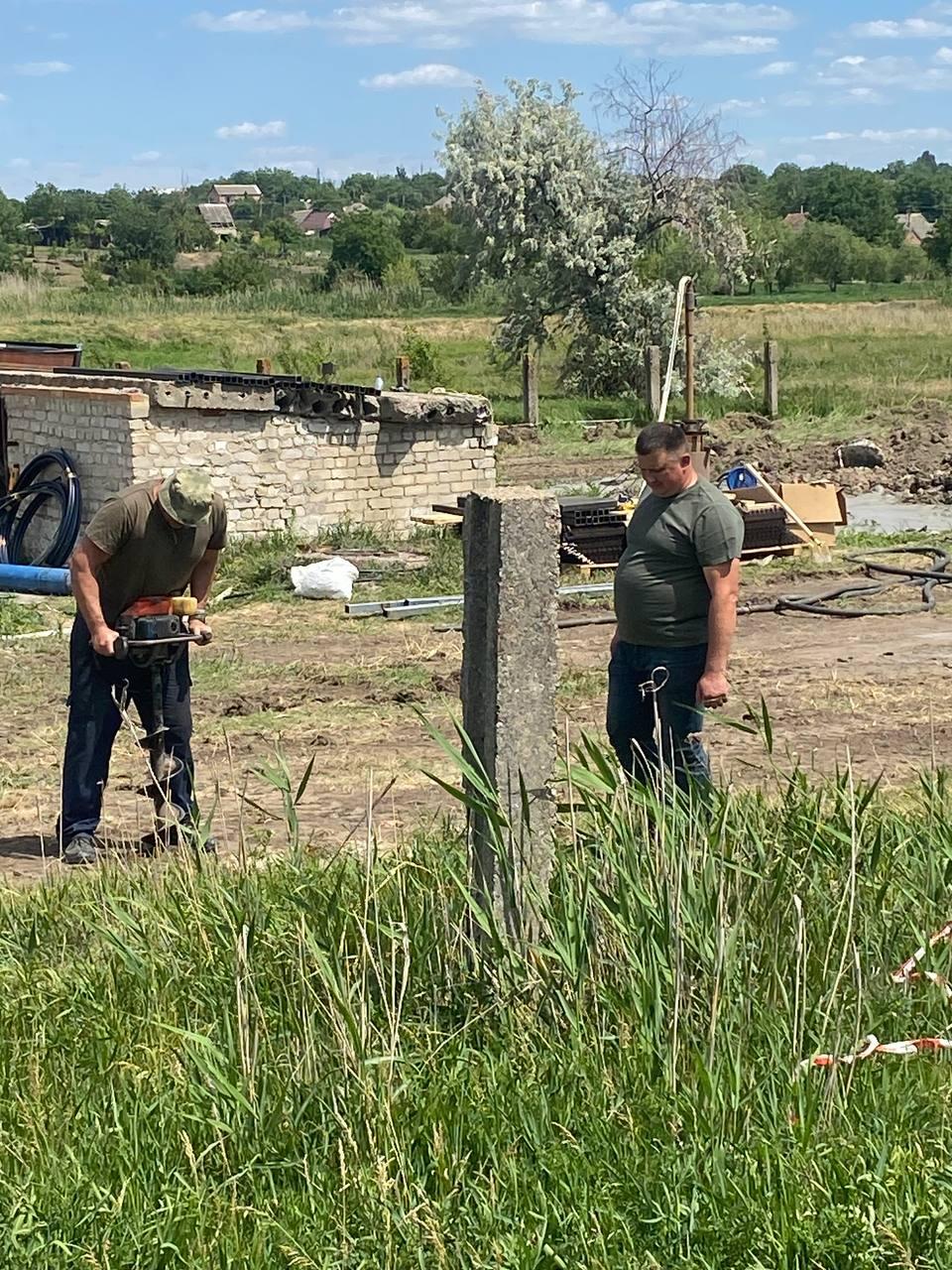 🔴 «Санитарная зона» скважины №1 в Токмаке будет ограждена.