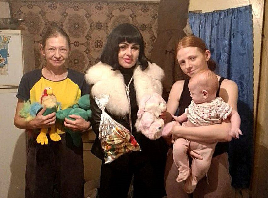 🔴 В Токмакском муниципальном округе  празднование Старого Нового года стало особенным для многодетных  семей, инвалидов детства и одиноких матерей..