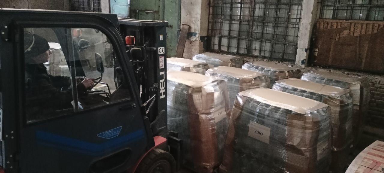 🔴 Бутилированную питьевую воду доставили пензенцы в Запорожскую область.