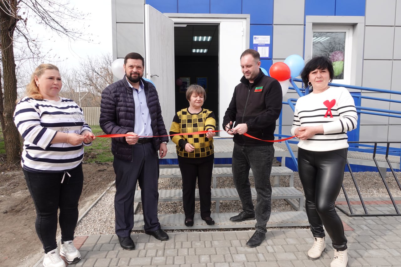 🔴 В Токмакском муниципальном округе  открыли два модульных  почтовых отделения «Почта Таврии». .