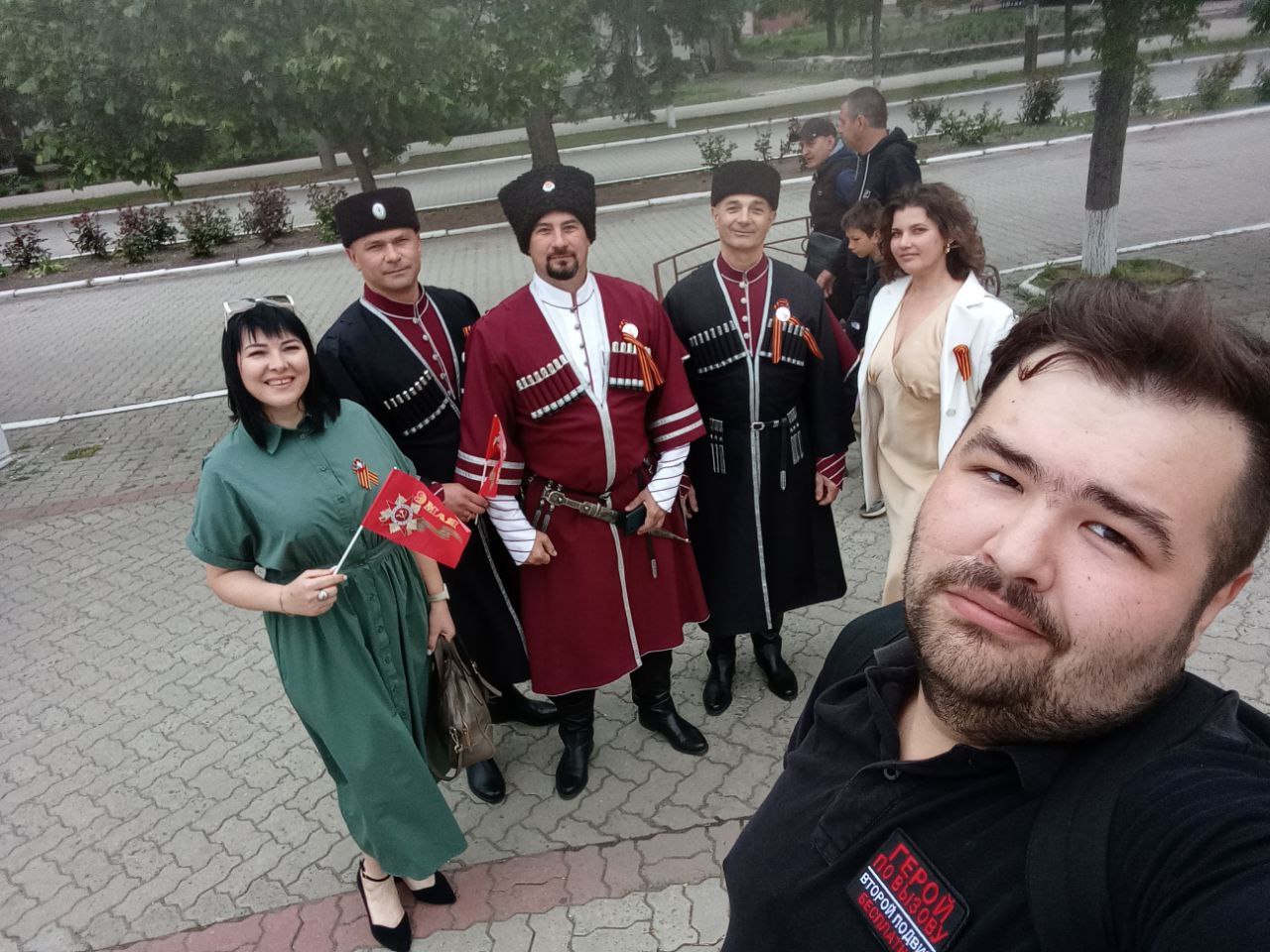 🔴 В  Токмакском муниципальном округе прошла акция, посвященная Дню Победы.