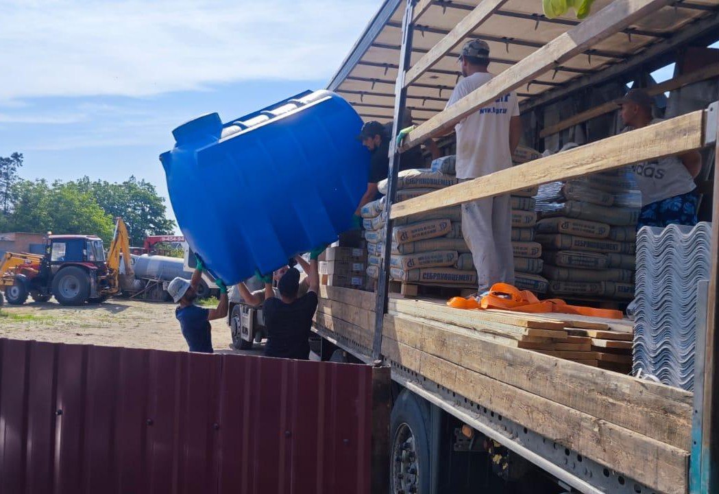 🔴 В Молочанск доставлен гуманитарный груз из Ингушетии .