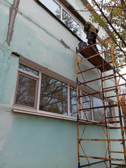 🔴 Ингушские специалисты продолжают ремонт детского сада «Тополек» города Молочанска. 🔴 Ингушские специалисты продолжают ремонт детского сада «Тополек» города Молочанска.
