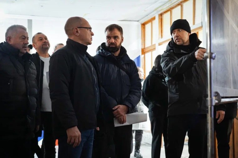Первый заместитель Руководителя Администрации Президента Российской Федерации Сергей Кириенко в рамках рабочего визита посетил будущий образовательный центр «Маяк».. Первый заместитель Руководителя Администрации Президента Российской Федерации Сергей Кириенко в рамках рабочего визита посетил будущий образовательный центр «Маяк»..
