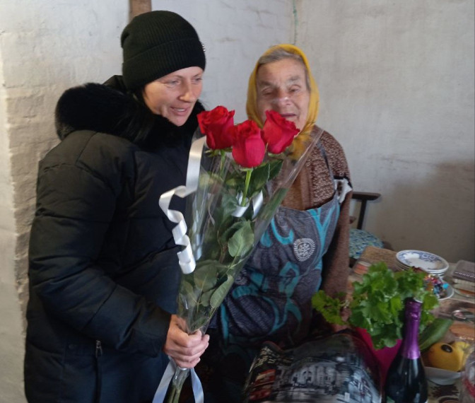 Сегодня в День защитника Отечества отмечает свой 97-ой год рождения участница Великой Отечественной войны, жительница села Коханое Токмакского района Мария Степановна Родчева.. Сегодня в День защитника Отечества отмечает свой 97-ой год рождения участница Великой Отечественной войны, жительница села Коханое Токмакского района Мария Степановна Родчева..