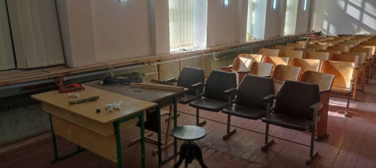 Коллектив Токмакского механического многопрофильного колледжа поблагодарил пензенцев за помощь в ремонте системы отопления. Коллектив Токмакского механического многопрофильного колледжа поблагодарил пензенцев за помощь в ремонте системы отопления.